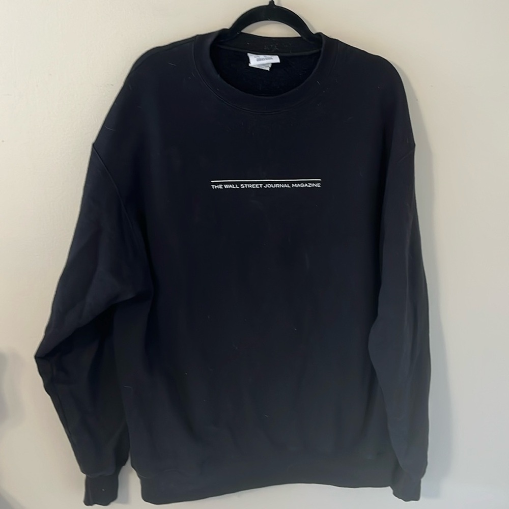 Men’s sweat shirt Champion Wall Street Journal magazine Black size XL